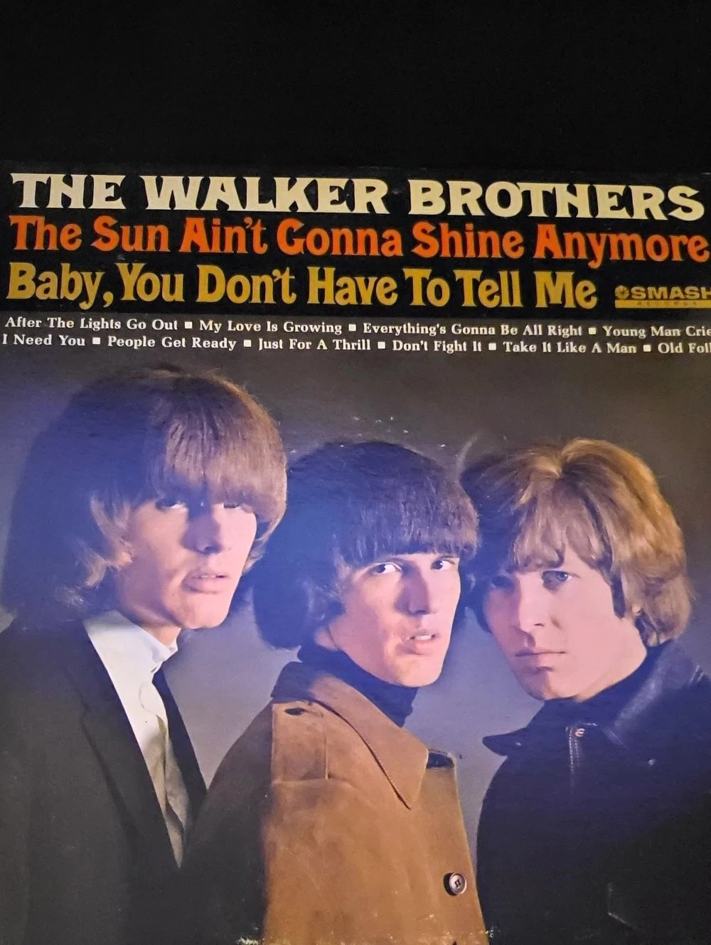 Smash Records The Walker Brothers - The Sun Ain't Gonna Shine Anymore LP Sun